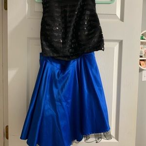 Short Two Piece Prom/Homecoming Dress
